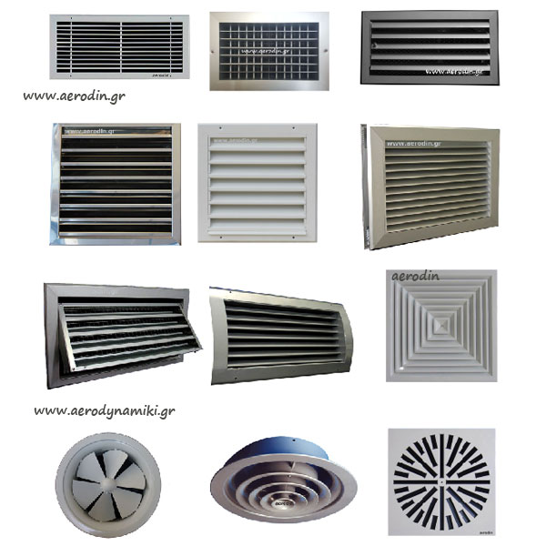 Louvers ventilation openings